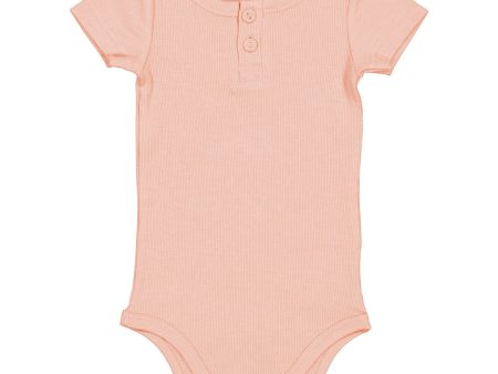 MarMar Modal Fine Rib Soft Coral Body For Discount