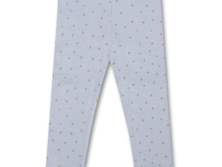 Petit Piao Spring Blue Leggings Modal Dot Cheap