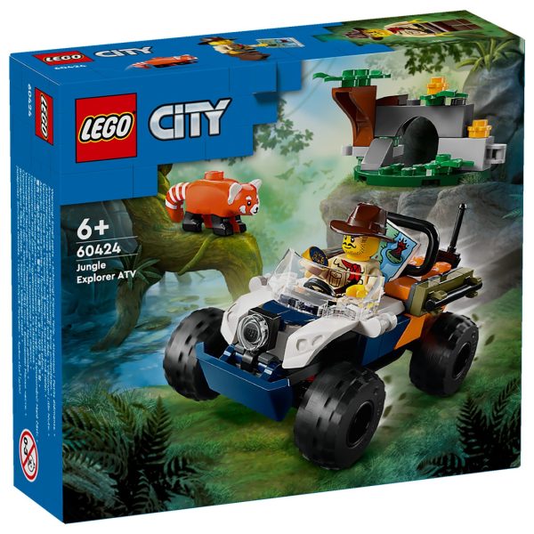 LEGO® City Jungleeventyr – ATV og rød panda-mission Online Hot Sale