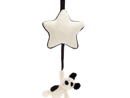 Jellycat Bashful Black & Cream Hvalp Musikuro For Discount