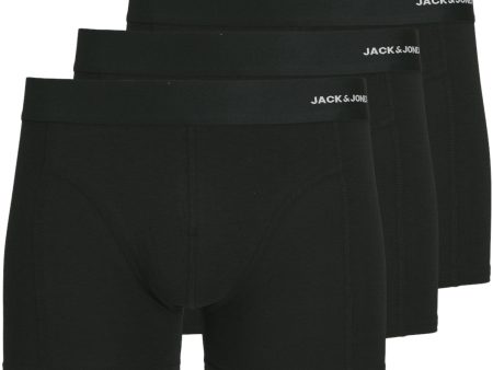 Jack & Jones Junior Black Basic Bambus Boxershorts 3-pak Noos Supply