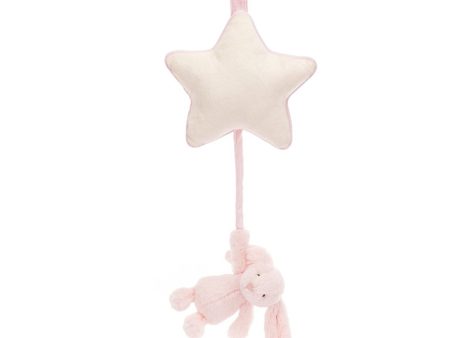 Jellycat Bashful Pink Kanin Musikuro Fashion