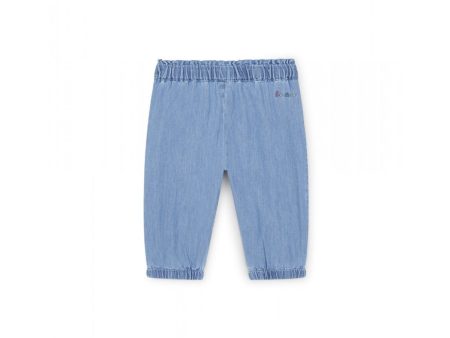 BONTON Chambray Bleu Biscotte Bukser Fashion