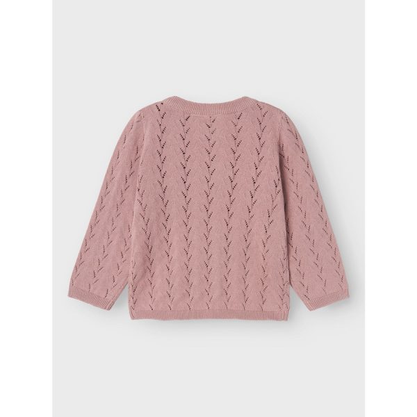 Name It Deauville Mauve Banni Strik Cardigan Noos Online now