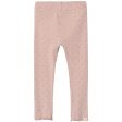 Lil Atelier Rose Dust Gago Fia Slim Leggings For Sale