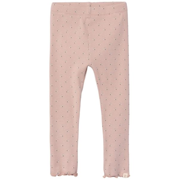 Lil Atelier Rose Dust Gago Fia Slim Leggings For Sale