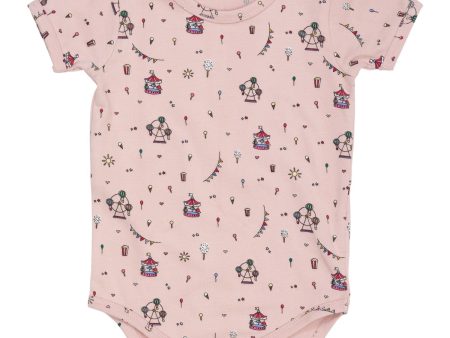 Copenhagen Colors Dusty Rose Tivoli Print Jersey Body W Print Ss Online